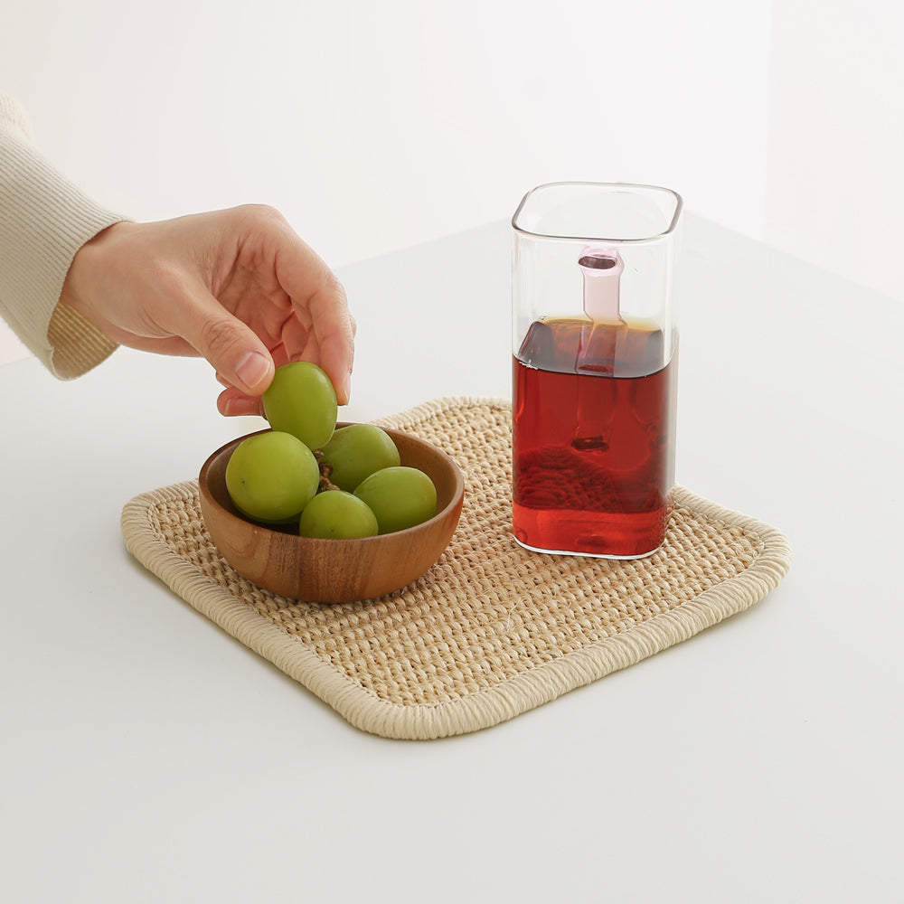 天然剣麻ランチョンマット|ナチュラル素材|通気性&耐久性