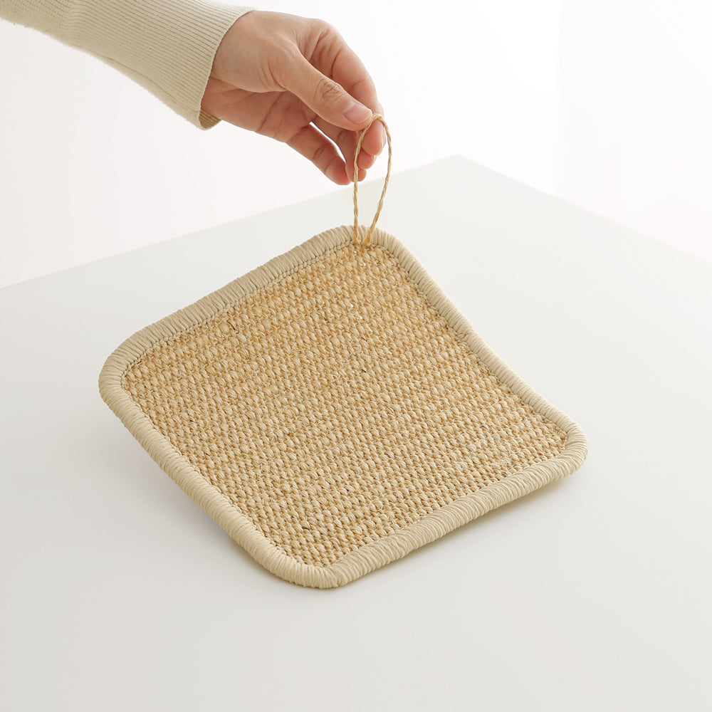 天然剣麻ランチョンマット｜ナチュラル素材｜通気性＆耐久性